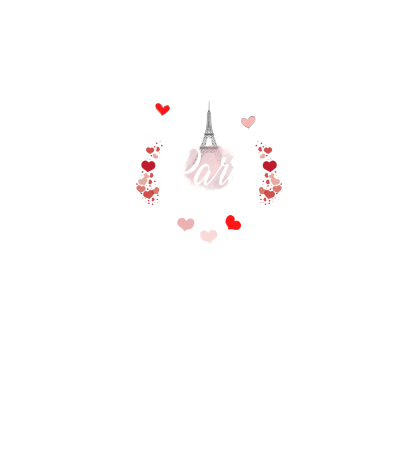 PARIS minta sötétkék pólón