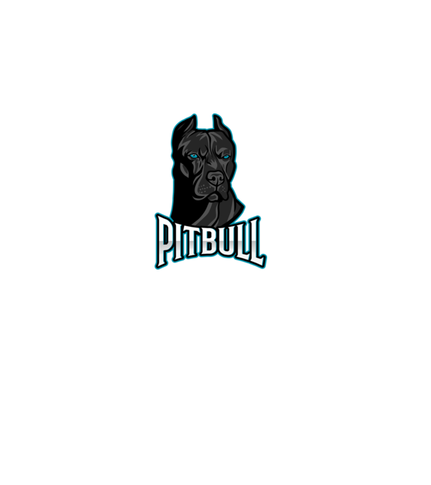 PITBULL minta szürke pólón