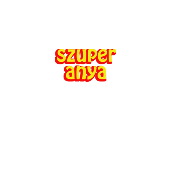 Szuper anya minta sötétkék pólón
