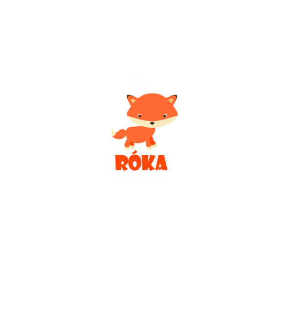 róka jelmez farsangra minta fekete pólón