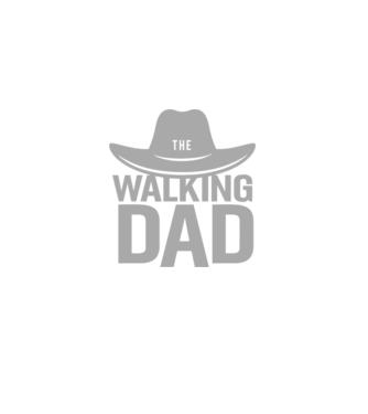 The Walking Dad minta fekete pólón