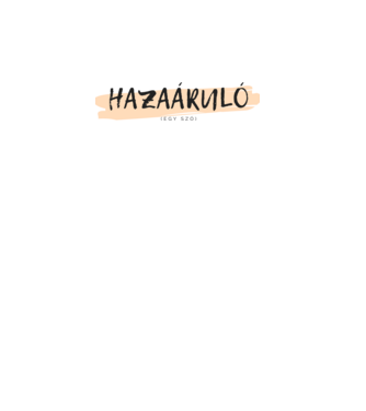 Hazaáruló (egy szó) minta szürke pólón
