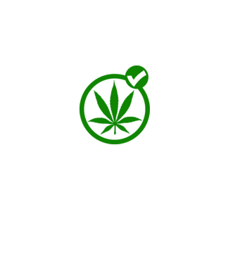 Legalize! minta szürke pólón
