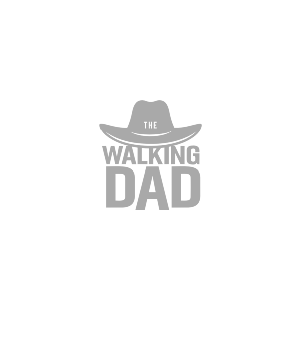 The Walking Dad minta fekete pólón
