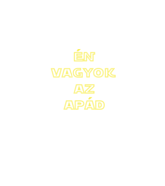Én vagyok az apád (StarWars)_Apák napjára minta farmerkék pólón