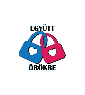Együtt örökre - páros minta fehér pólón