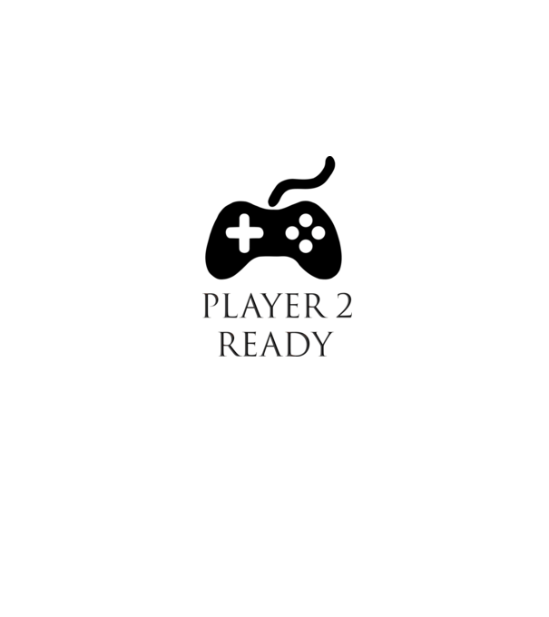 Player2 - Női páros minta farmerkék pólón