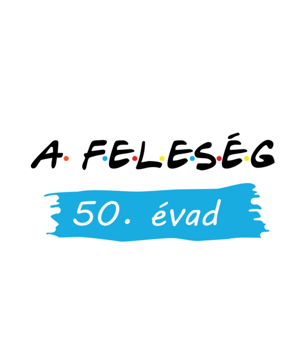 Feleség 50. évad minta fehér pólón