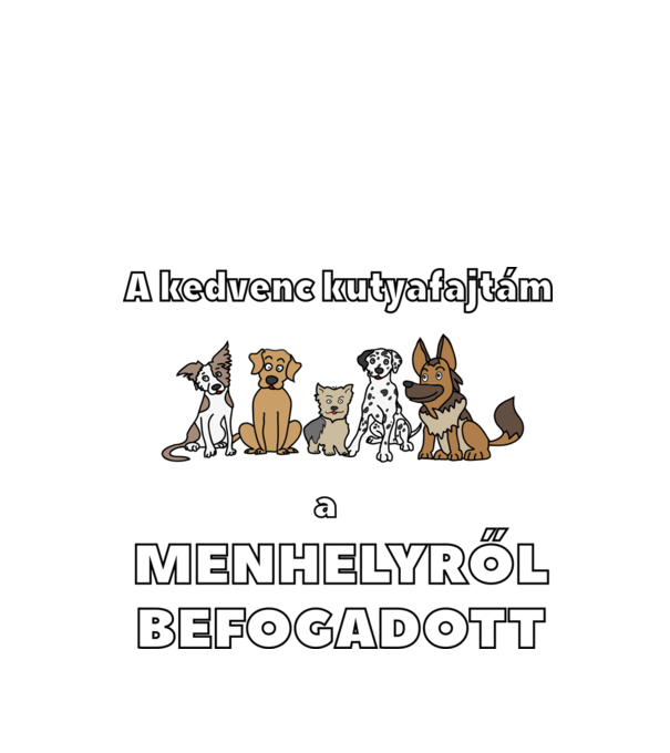Menhelyi kutya minta türkiz pólón