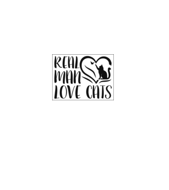 Cats love - Cicás Póló minta világoskék pólón