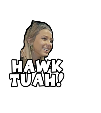 Hawk Tuah girl minta piros pólón