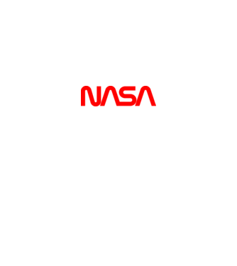 Űrhajós póló: NASA minta fehér pólón