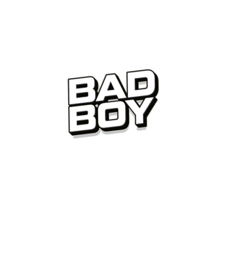 BAD BOY minta szürke pólón
