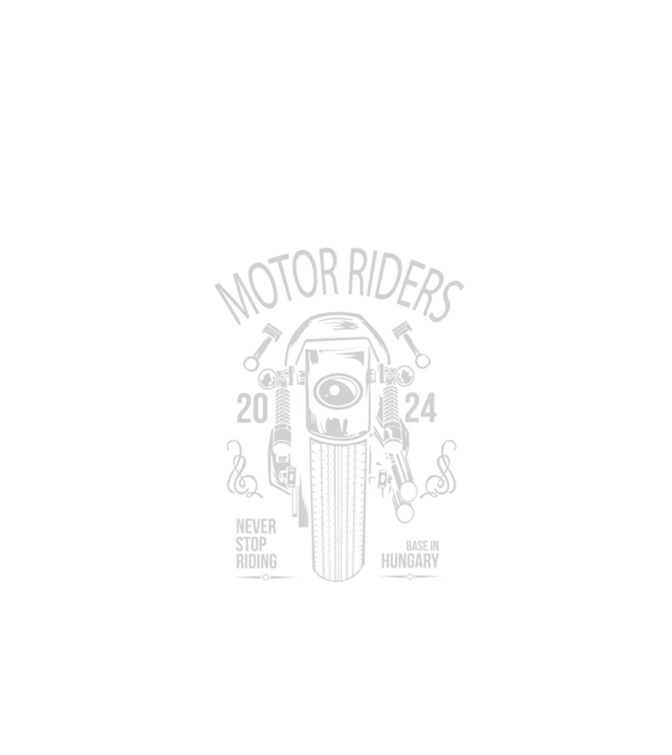 Motor Riders 2024 minta fekete pólón