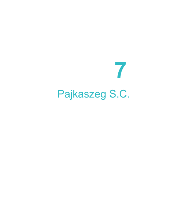 Pajkaszeg S. C. minta fehér pólón