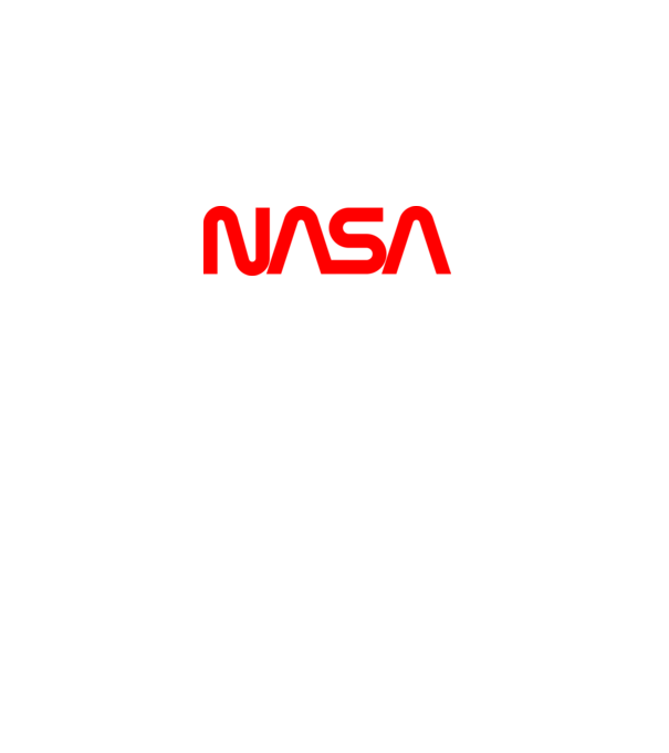 Űrhajós póló: NASA minta fehér pólón