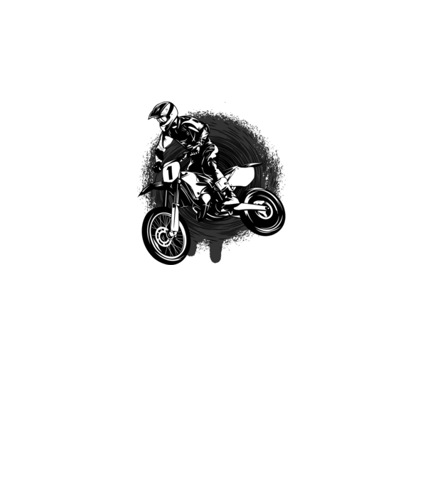 Moto Rider minta fehér pólón