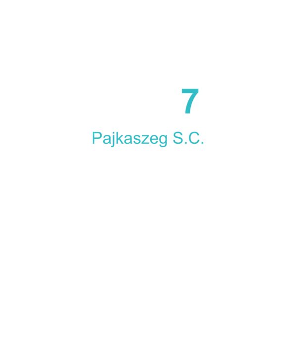 Pajkaszeg S. C. minta fehér pólón