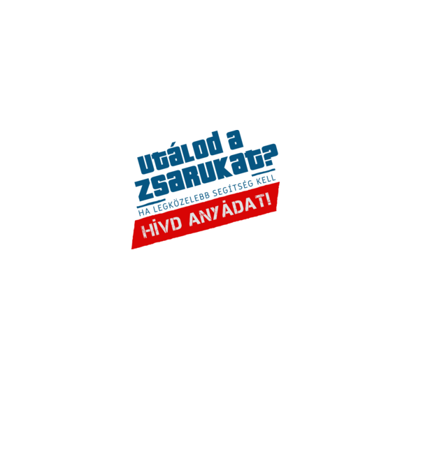 Hívd Anyádat! minta homokszín pólón
