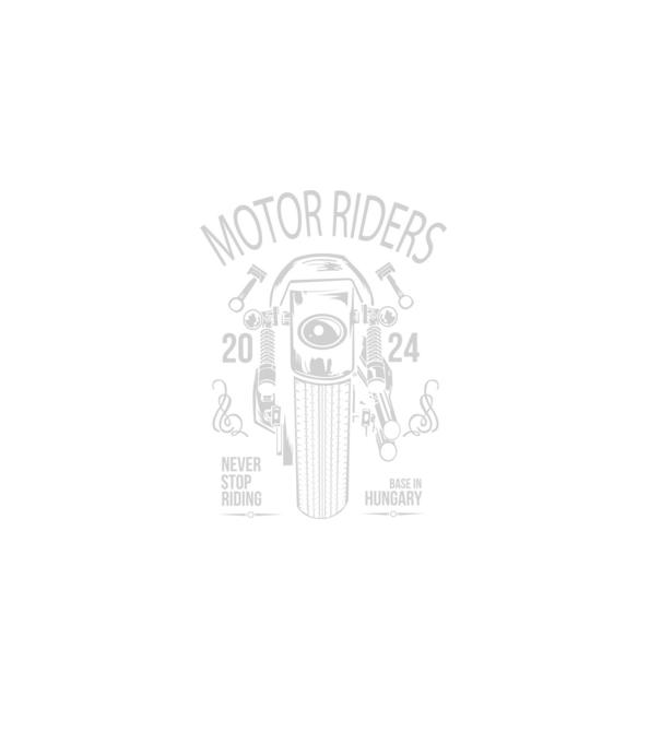 Motor Riders 2024 minta sötétkék pólón