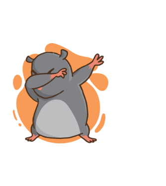 Vakond DAB minta fekete pólón