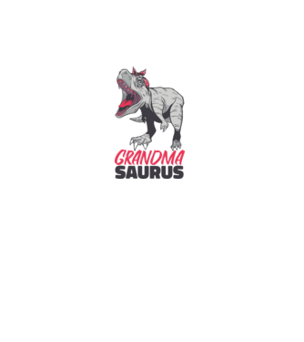 Grandmasaurus minta rózsaszín pólón