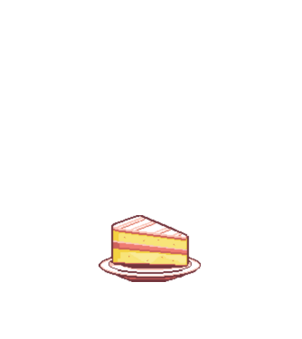Pixel torta minta világos rózsaszín pólón