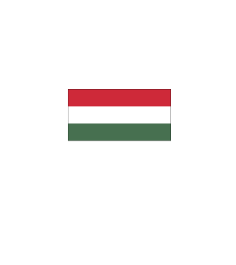 Magyarország szurkolói póló minta fekete pólón