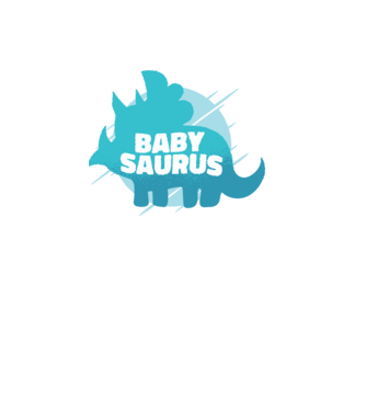 Baby Saurus minta fekete pólón