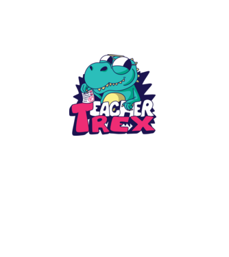 TeacherREX  minta fehér pólón