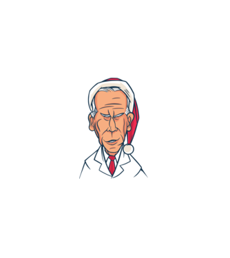 Biden Karácsony minta fehér pólón