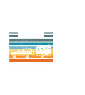 Sexy And Outdoorsy minta fekete pólón