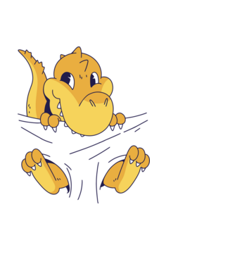 Baby rex minta fekete pólón