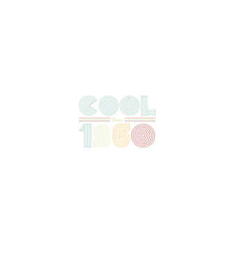 Cool Since 1960 minta fekete pólón