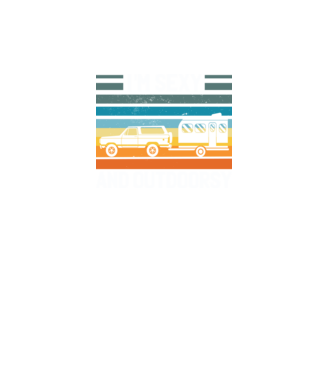 Sexy And Outdoorsy minta fekete pólón