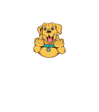 Golden Retriever bemutat minta fekete pólón