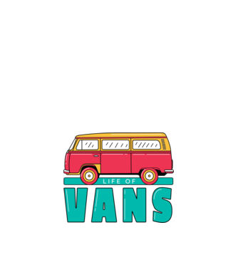 Life of Vans minta fehér pólón