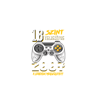 GAMER szint teljesítve 18. 2007 minta  pólón