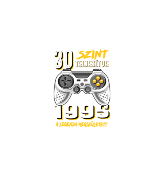 GAMER szint teljesítve 30. 1995 minta  pólón