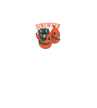 Dinoween minta fekete pólón