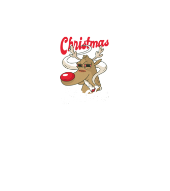 Christmas Sucks - Utálom a Karácsonyt minta fekete pólón