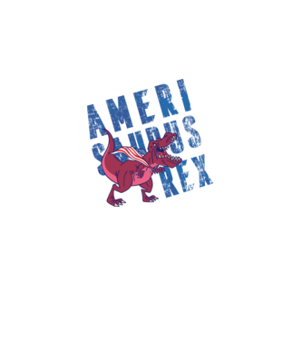 Amerisaurus Rex minta fekete pólón