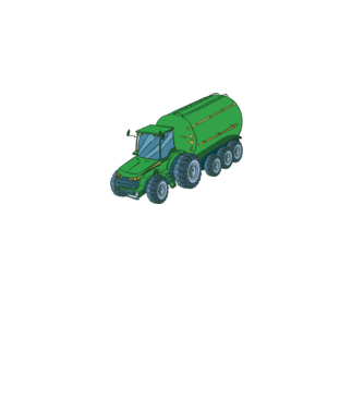 Aratást begyűjtő Traktor minta szürke pólón