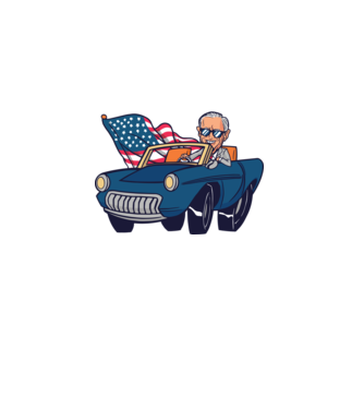Ridin' with Biden - Usa 2020 választás minta türkiz pólón