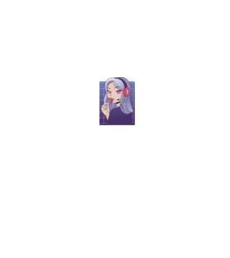 Lollipop Gamer Girl minta fekete pólón