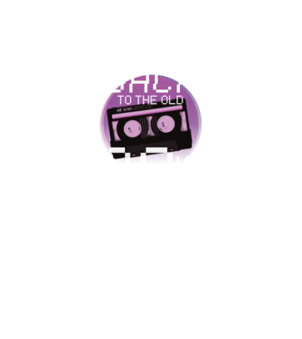Back to the 90s Vissza a 90-es évekbe minta fekete pólón