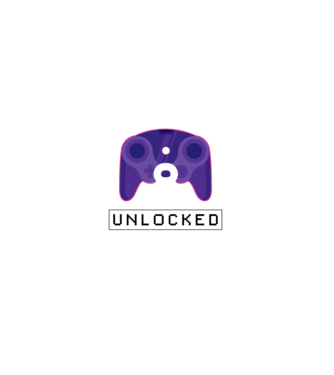 Level 8 Unlocked Gamer Születésnap minta fekete pólón