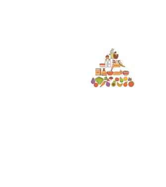 Vegán Piramis minta neonsárga pólón