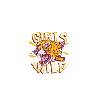 Girls Gone Wild minta fekete pólón