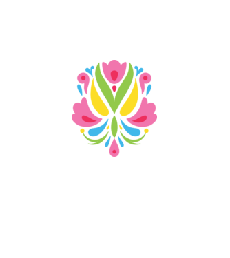 Otomi Design minta világos rózsaszín pólón